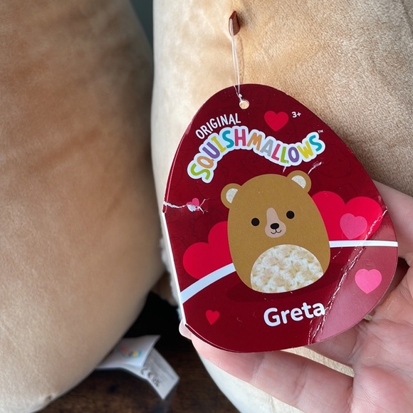 Squishmallow Greta the Bear 12” Bundle - Picture 6 of 8